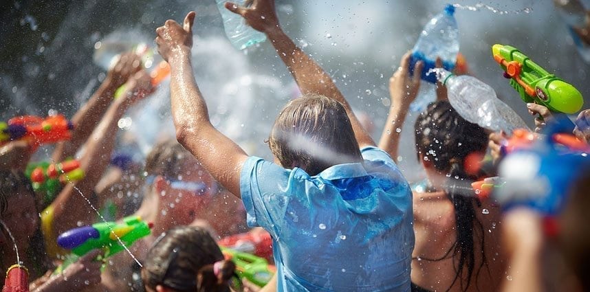 Vancouver Water Fight 2013 no Stanley Park