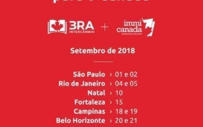 Eventos no Brasil sobre imigração e estudo no Canadá